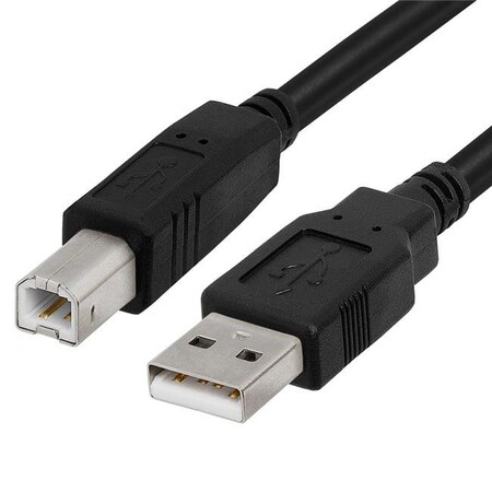 Cmple Cmple 585-N 10 ft. USB 2.0 A Male to B Male Cable - Black 585-N